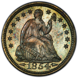 1853 half dimes